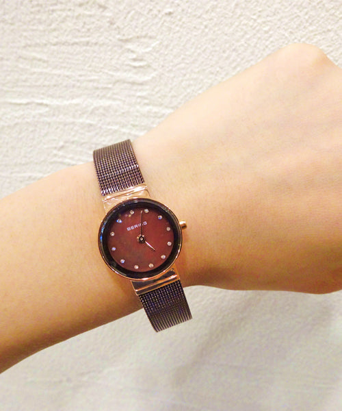 BERING Ladies Curving Mesh 10122-265 ベーリング 時計