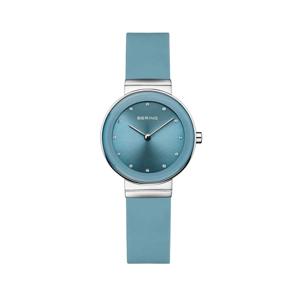 <GW SALE>BERING COLOURFUL Summer Blue 10129-708(ベーリング カラフルサマー シリコンラバー ブルー)ベーリング 時計