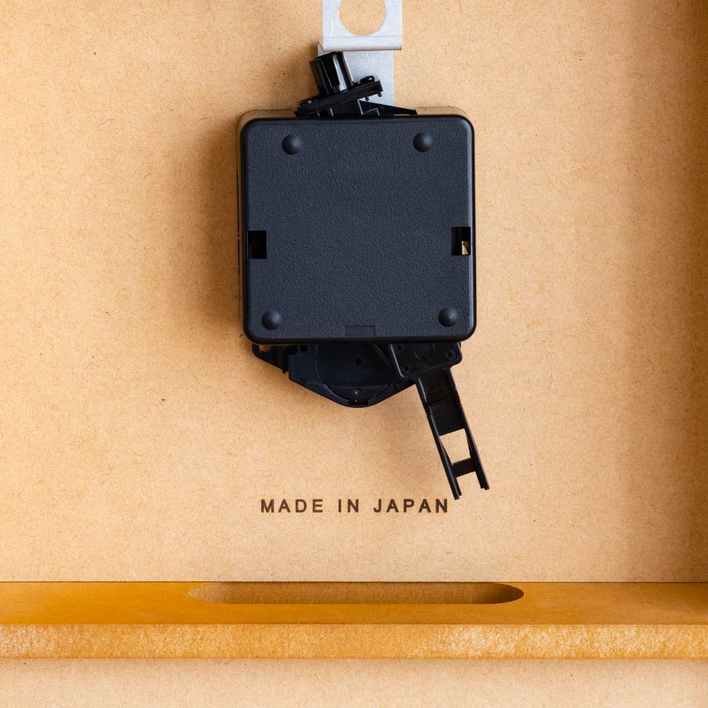 CHAMBRE FROSTED PENDULUM CLOCK CAFE BROWN CH-037CB シャンブル 壁掛け時計