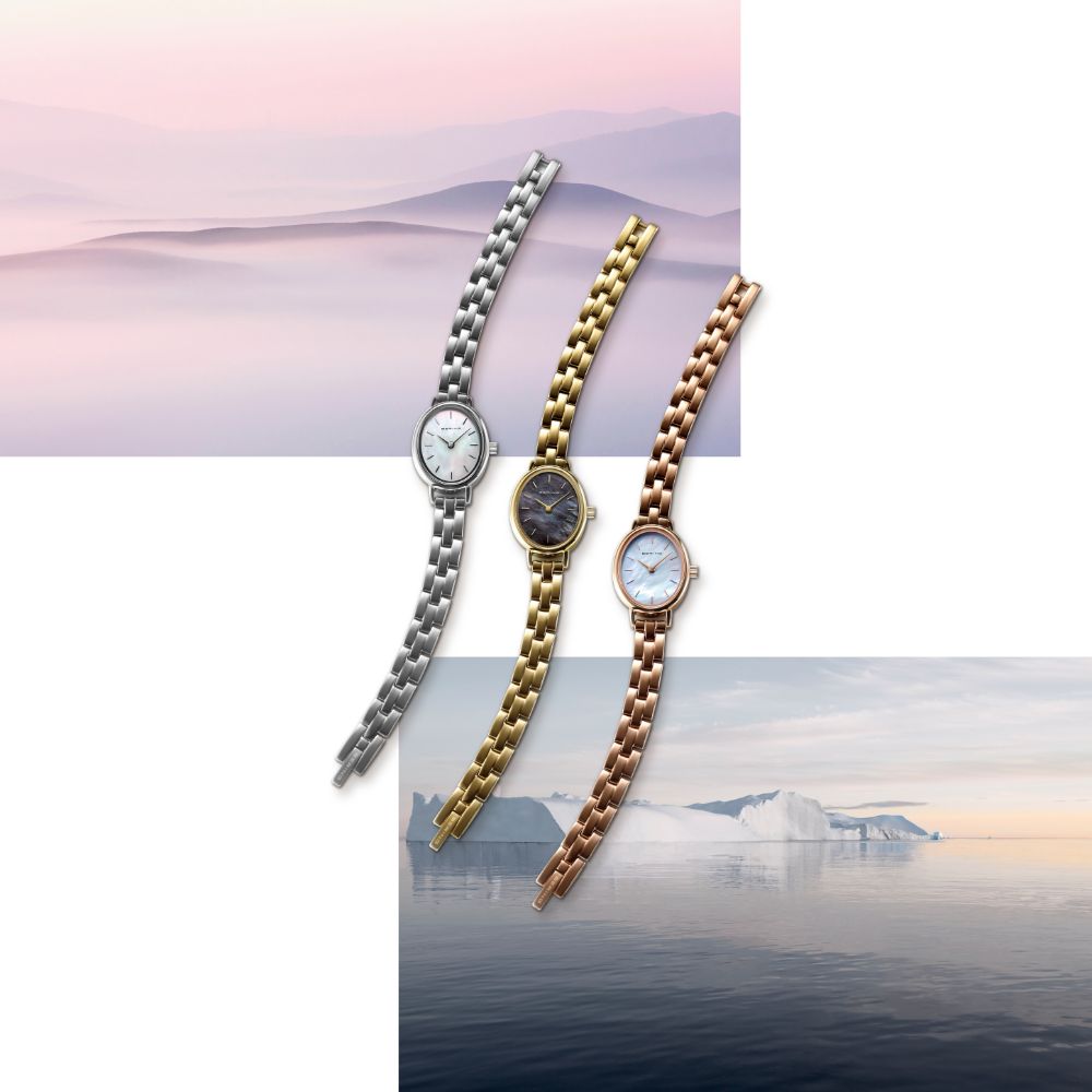 BERING Ladies Unisex Classic Oval Link 11020-704 ベーリング 腕時計 レディース