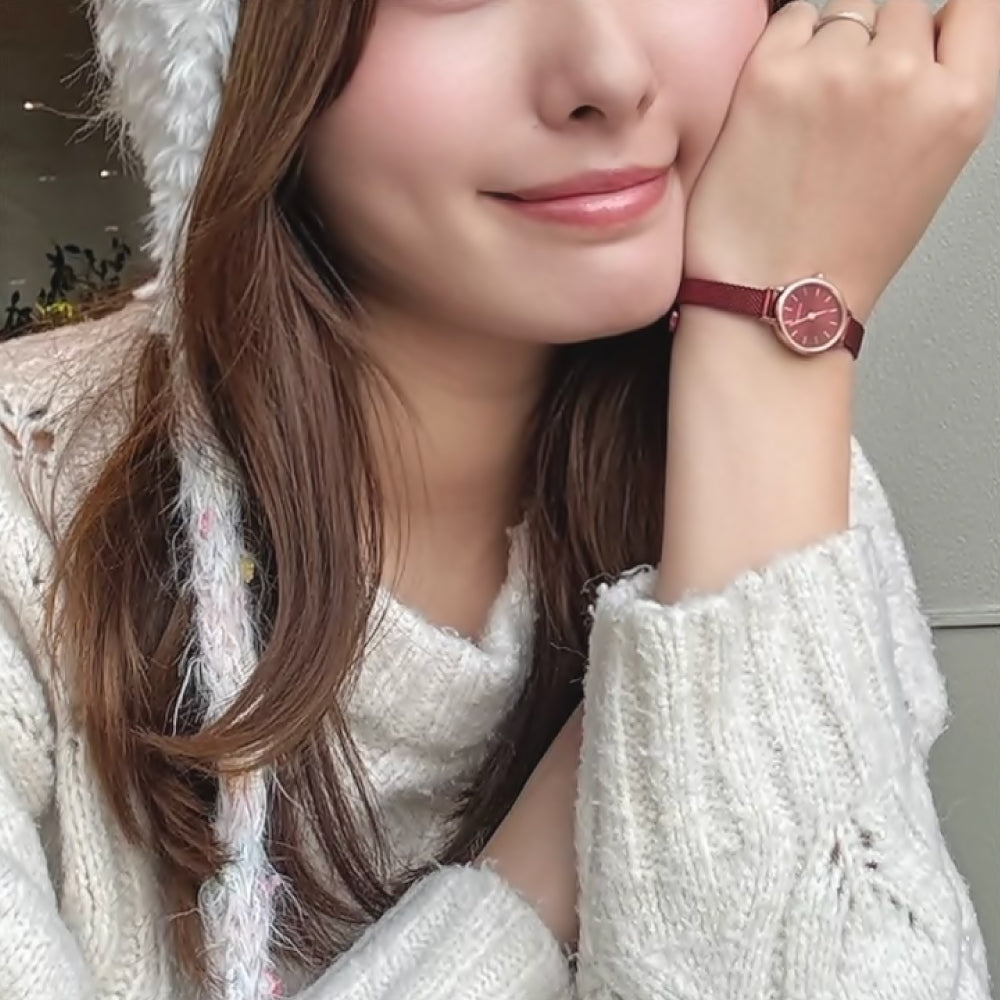 BERING Classic Mini Red 11022-363 ベーリング 腕時計