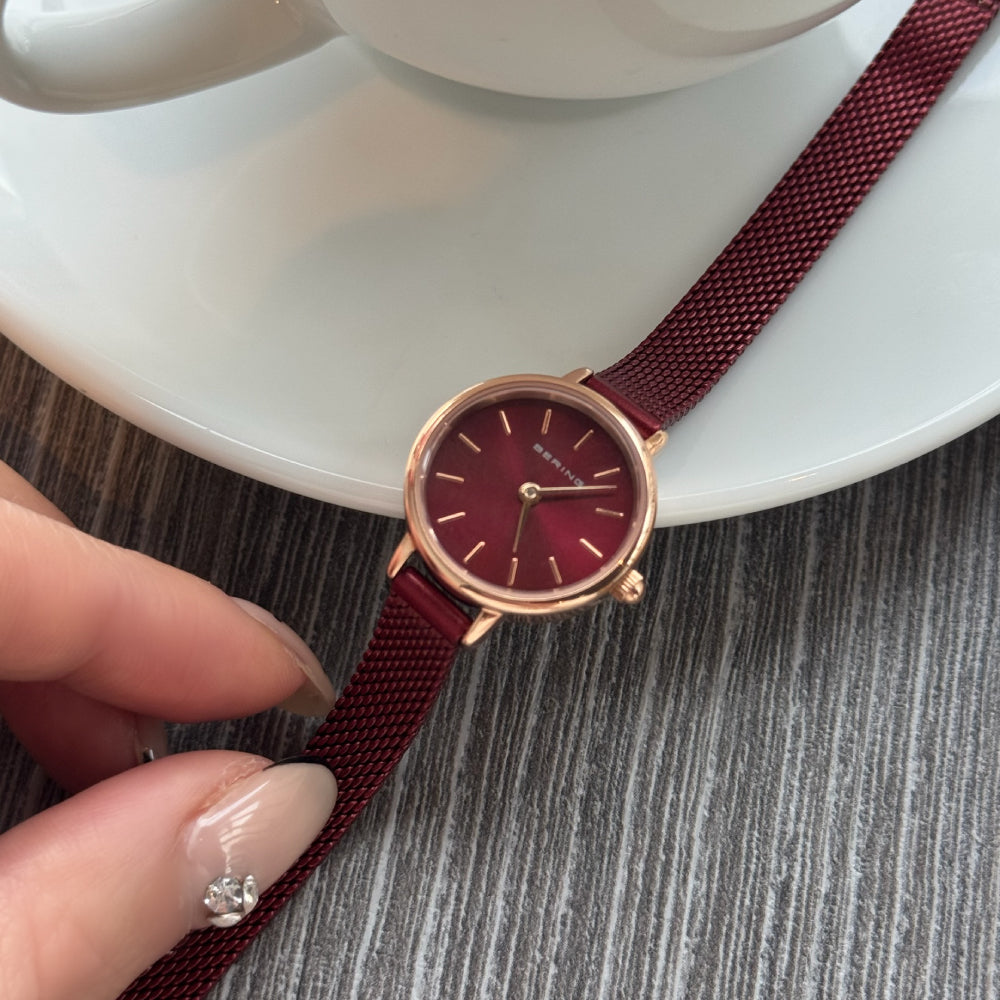 BERING Classic Mini Red 11022-363 ベーリング 腕時計