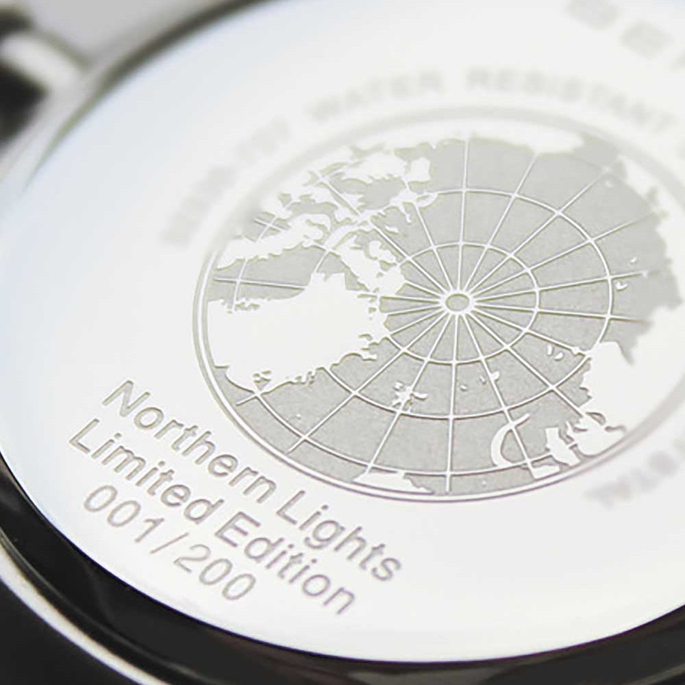 BERING Ladies Northern Lights Japan Limited 13426-007-J 日本限定 数量限定 (ベーリング レディース腕時計 ノーザンライツ2024 シリアルナンバー入り ブルー×シルバー)ベーリング 時計