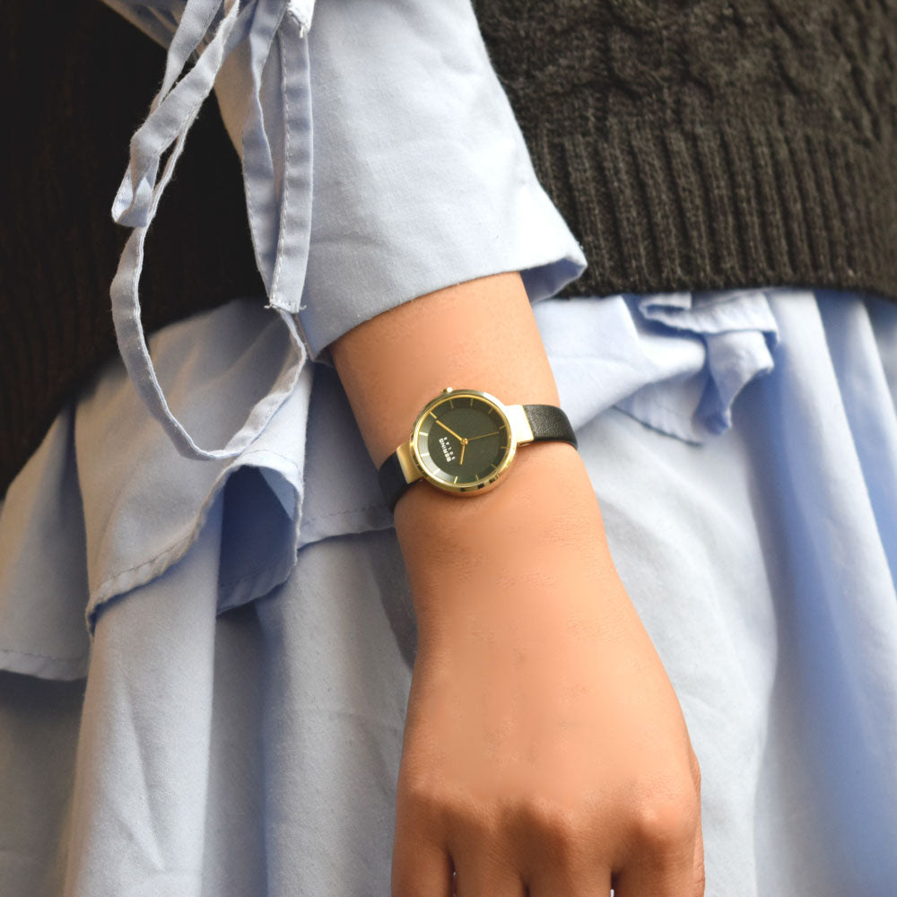 BERING Ladies Scandinavian Solar Deep green 14627-439 ベーリング 腕時計