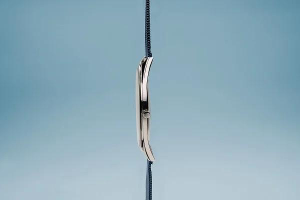 BERING Men&Ladies(Unisex) Ultra Slim Blue Silver 17039-307