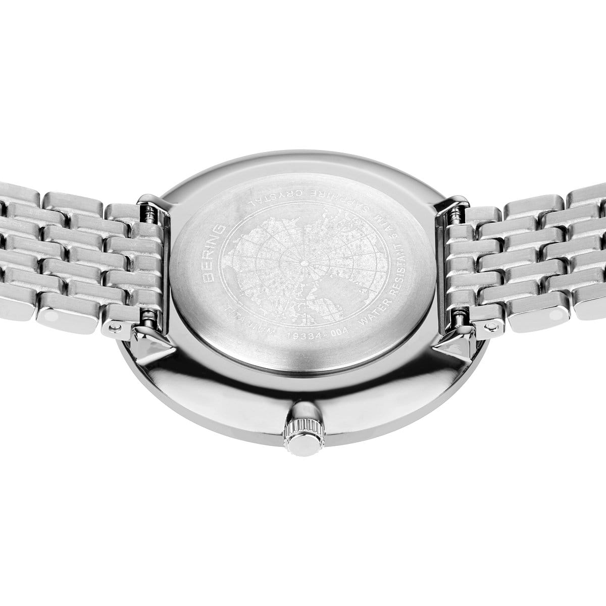 BERING Unisex Titanium Link 19334-004(シルバー)