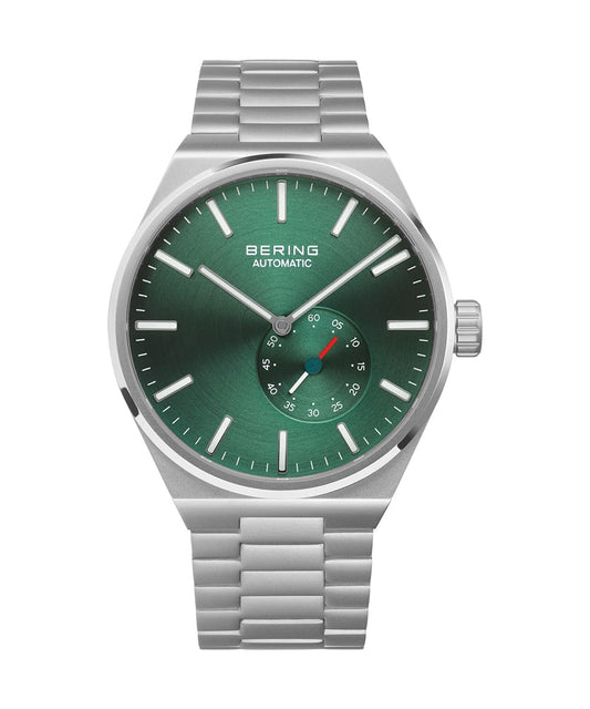 BERING Arctic Circle 19441-708 オートマチックモデル(グリーン×シルバー)ベーリング 時計