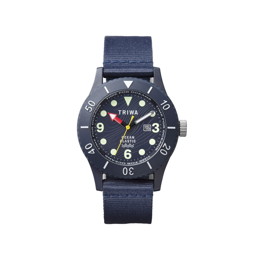 TRIWA TIME FOR OCEANS SUBMARINER DEEP BLUE TFO202 CL150712