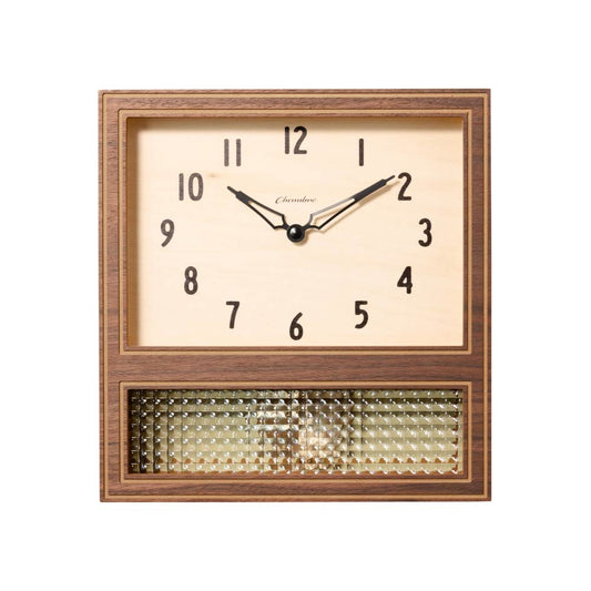 CHAMBRE COURT PENDULUM CLOCK WALNUT CH-057WN シャンブル 壁掛け時計 ※入荷次第お届け予定