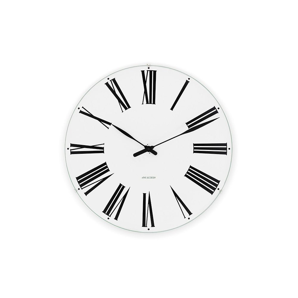 ARNE JACOBSEN Wall Clock Roman 290mm 43642