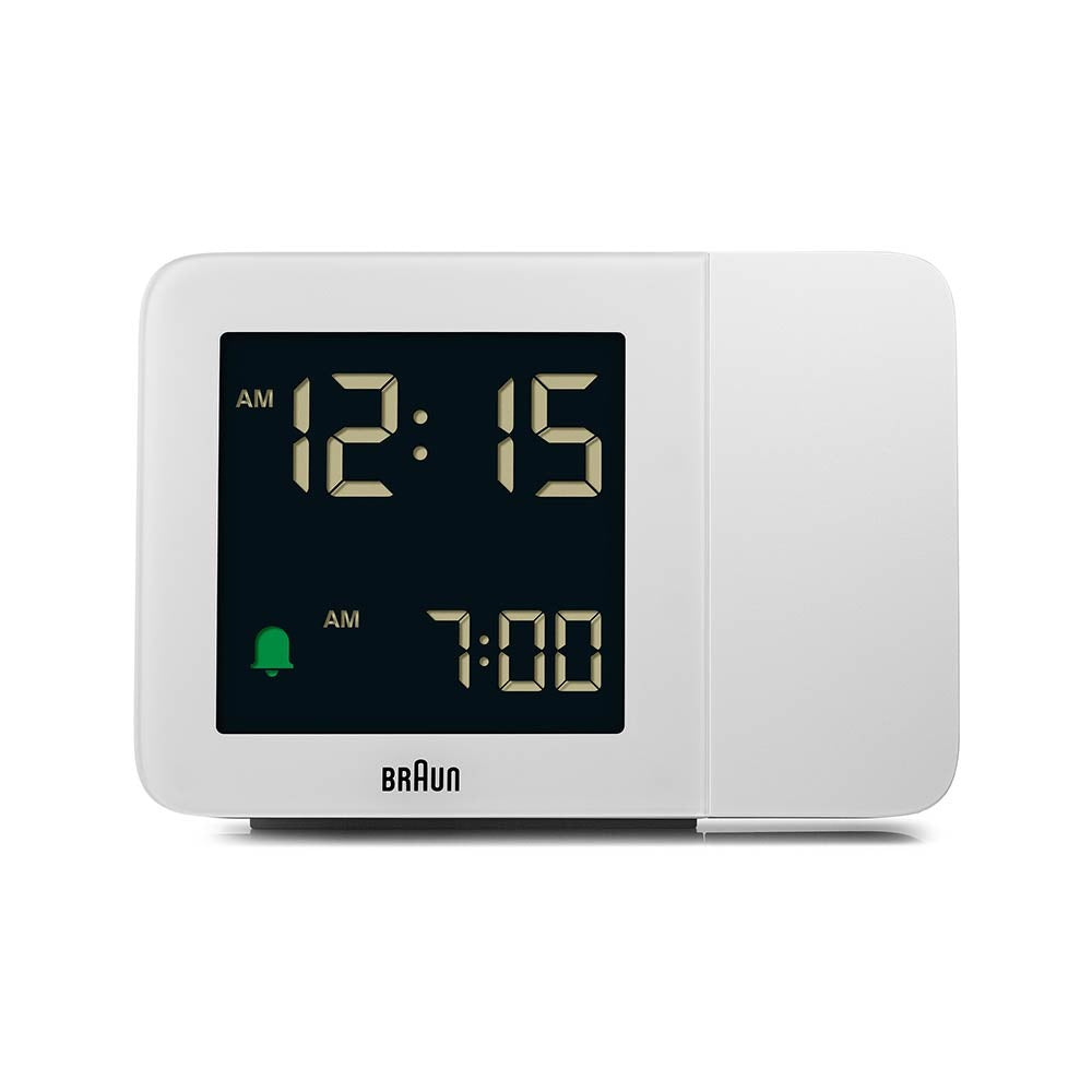 <GW SALE>BRAUN Digital Projection Alarm Clock BC15W ブラウン 置き時計