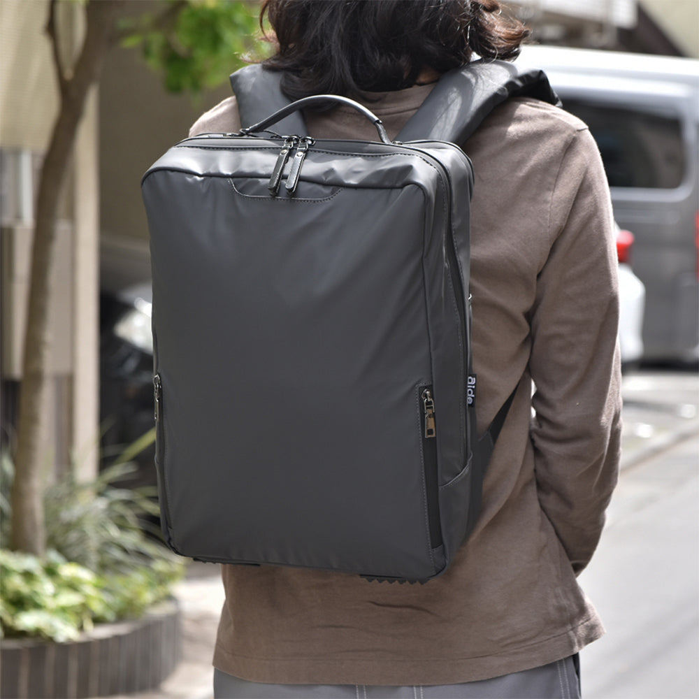 aide Square Rucksack-M アイド バックパック AIGR-03 GRAY