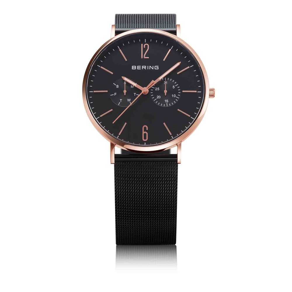 BERING Unisex Classic Calf Leather&Mesh Changes 14240-166