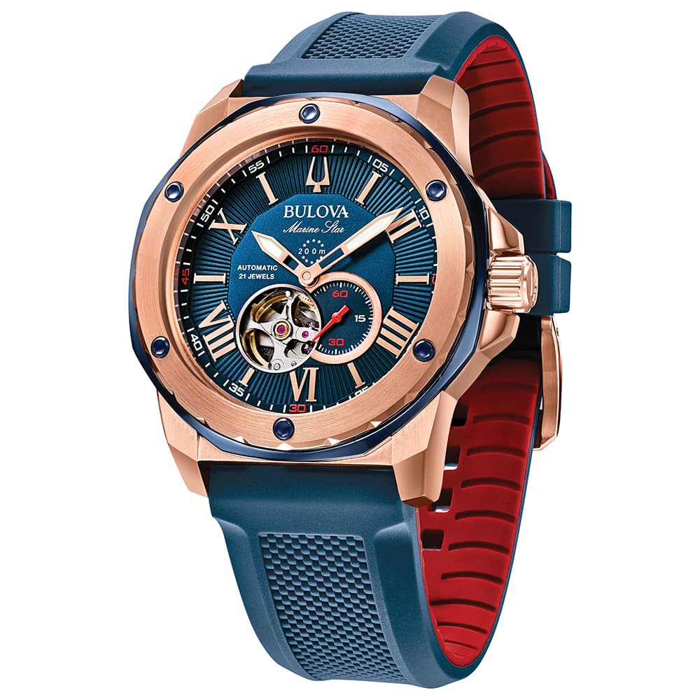BULOVA 98A227 Marin Star 自動巻き 42時間パワーリザーブ