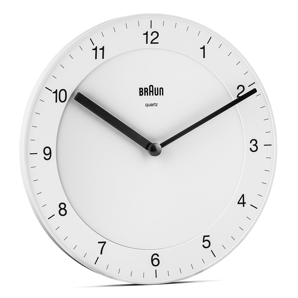 BRAUN Analog Wall Clock BC06W ブラウン 壁掛け時計