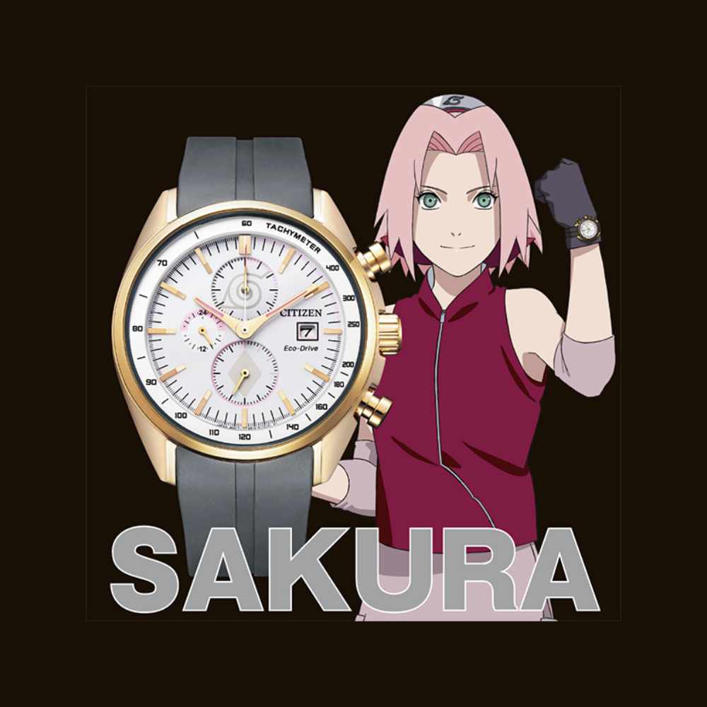CITIZEN COLLECTION NARUTO-ナルト- 疾風伝 サクラモデル CA0593-17A シチズンコレクション 腕時計 メンズ