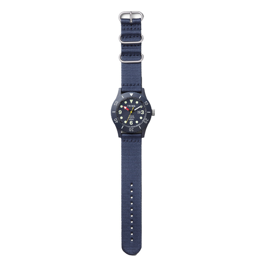 TRIWA TIME FOR OCEANS SUBMARINER DEEP BLUE TFO202 CL150712