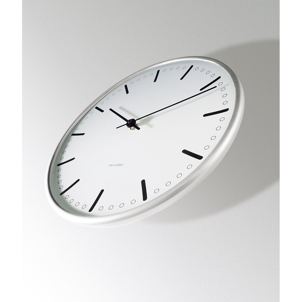 ARNE JACOBSEN Wall Clock CityHall 210mm 43631