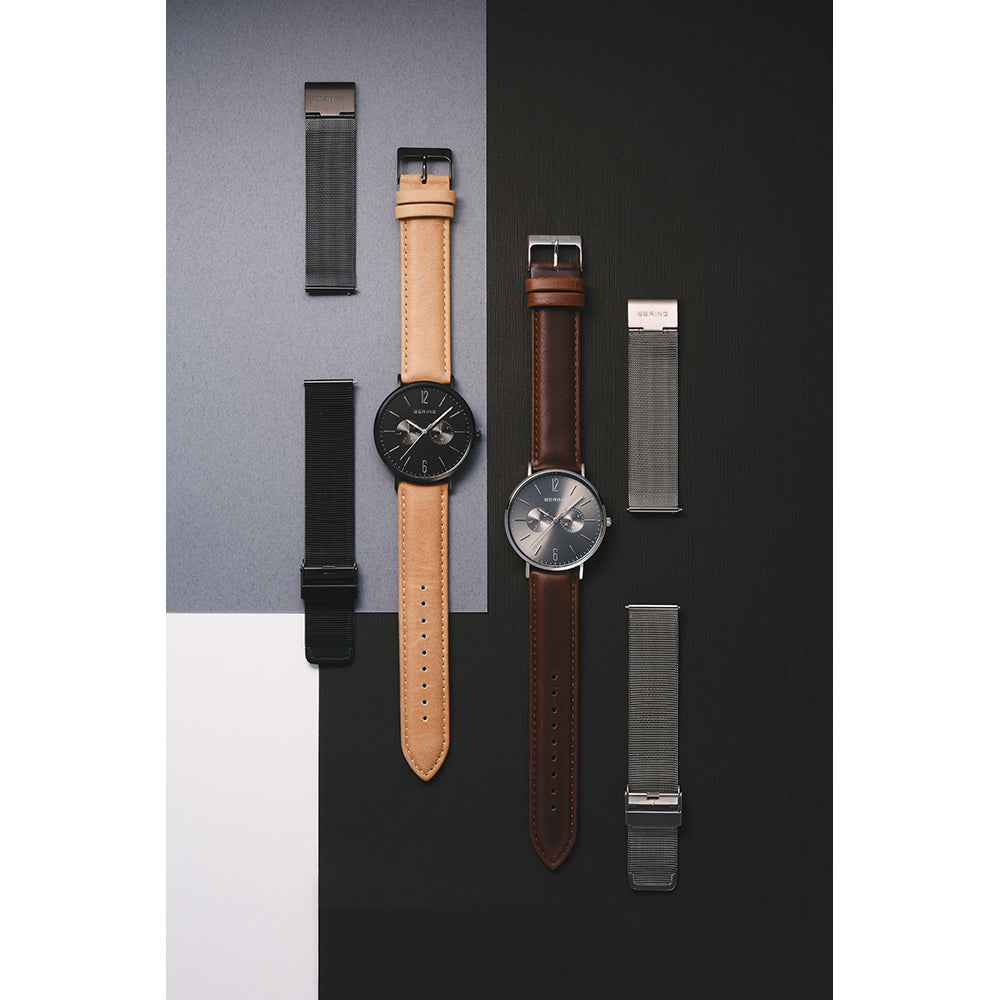 BERING Unisex Changes Mesh&Leather 14240-309 替えバンド