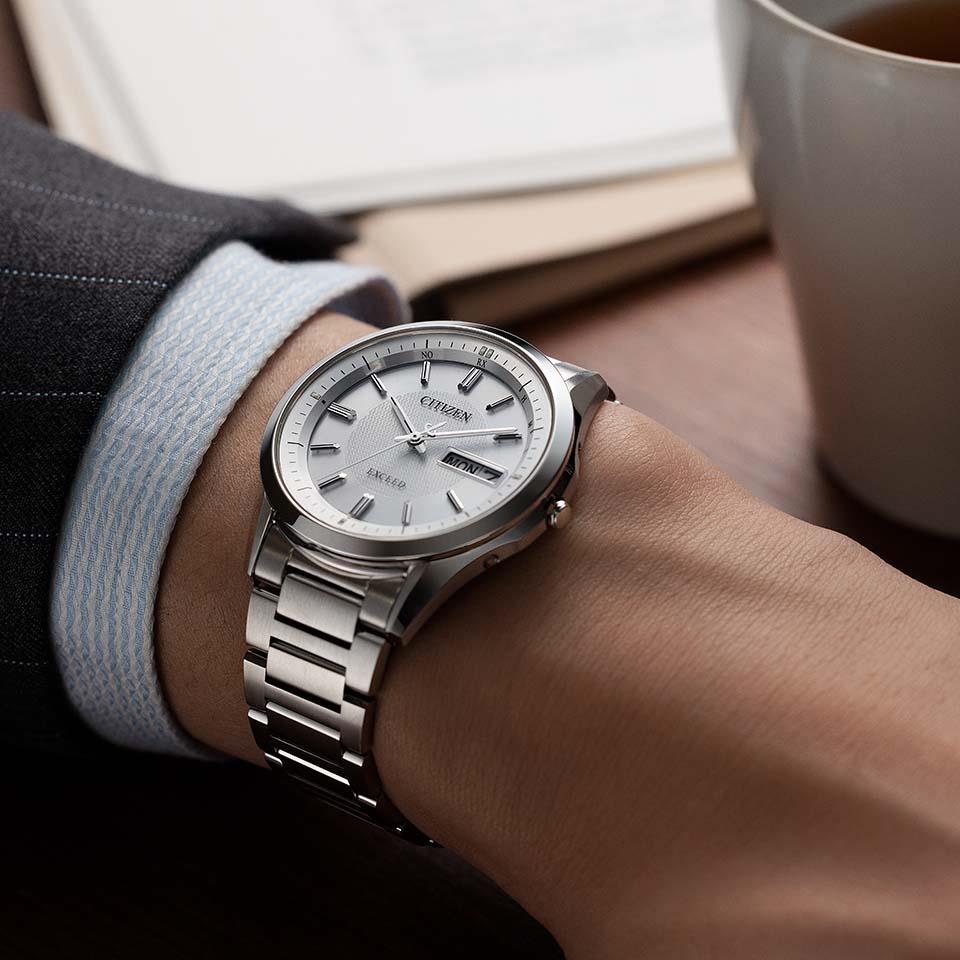 EXCEED AT6030-60A エクシード 腕時計 メンズ