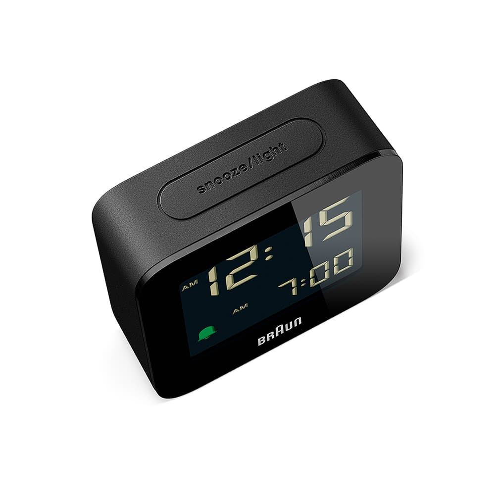 BRAUN Digital Alarm Clock BC08B ブラウン 置き時計