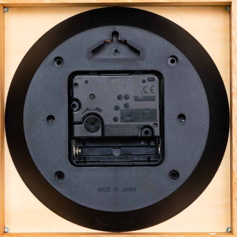 CHAMBRE REVERSIBLE CLOCK BROWN BAR CH-055BRB シャンブル 壁掛け時計