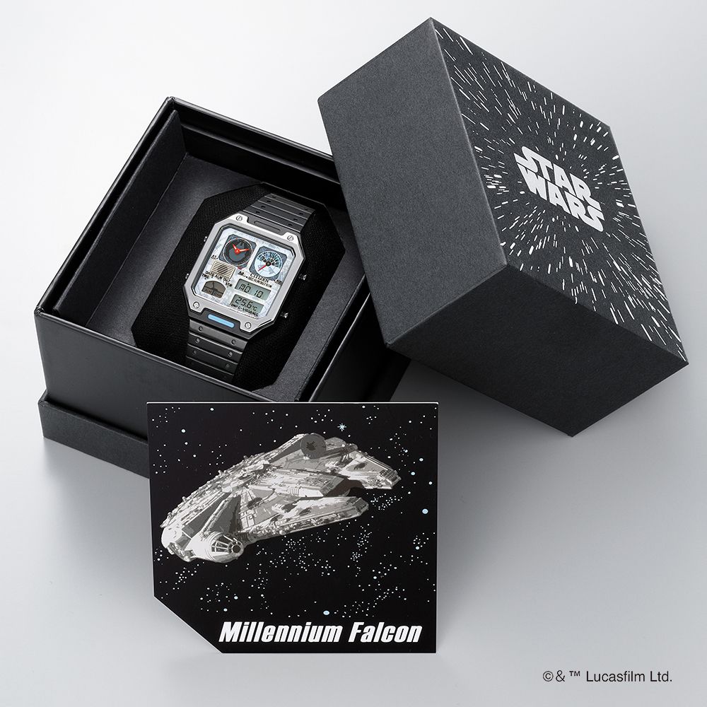 RECORD LABEL THERMO SENSOR STAR WARS Collection JG2146-53H ミレニアム・ファルコンモデル 200本限定