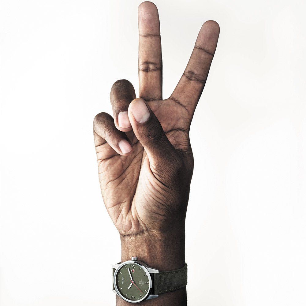 TRIWA HUMANIUM TIME FOR PEACE HU39GR-CL080912