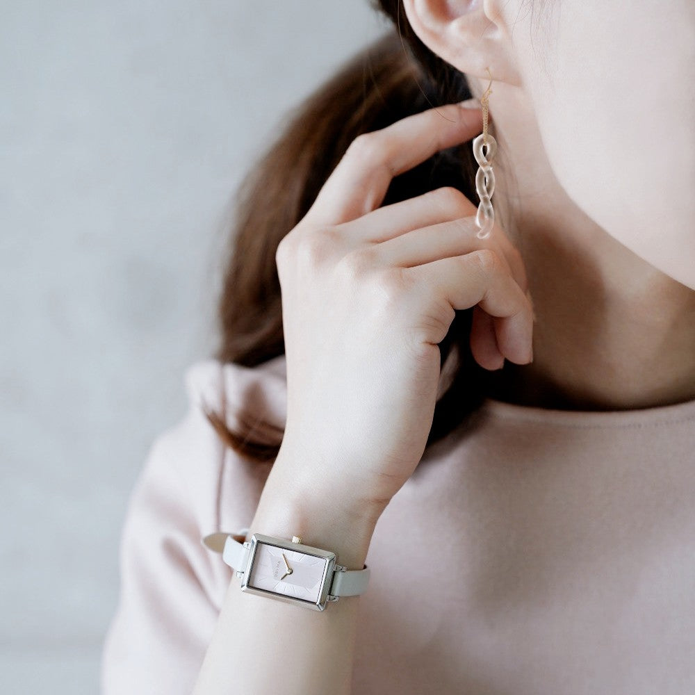 <SALE>BREDA EVA 1738h-hh HARIOコラボ ピアス付 ブレダ 腕時計 レディース