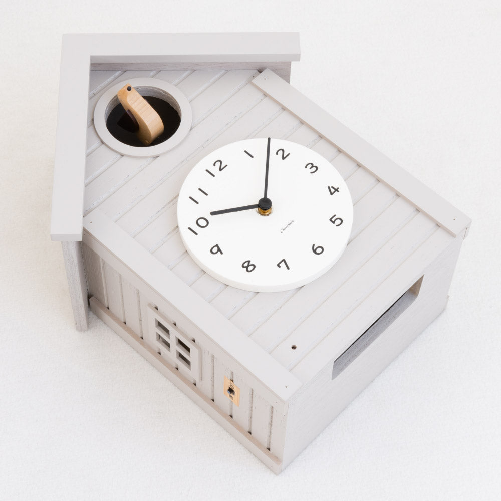 CHAMBRE Cuckoo CLOCK WARM GRAY CH-059GY シャンブル 壁掛け時計