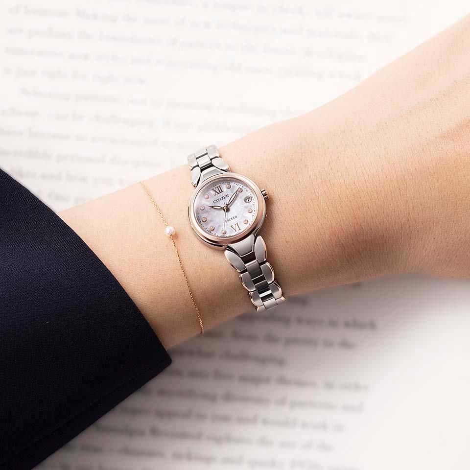 EXCEED ES9474-67W エクシード 腕時計 レディース