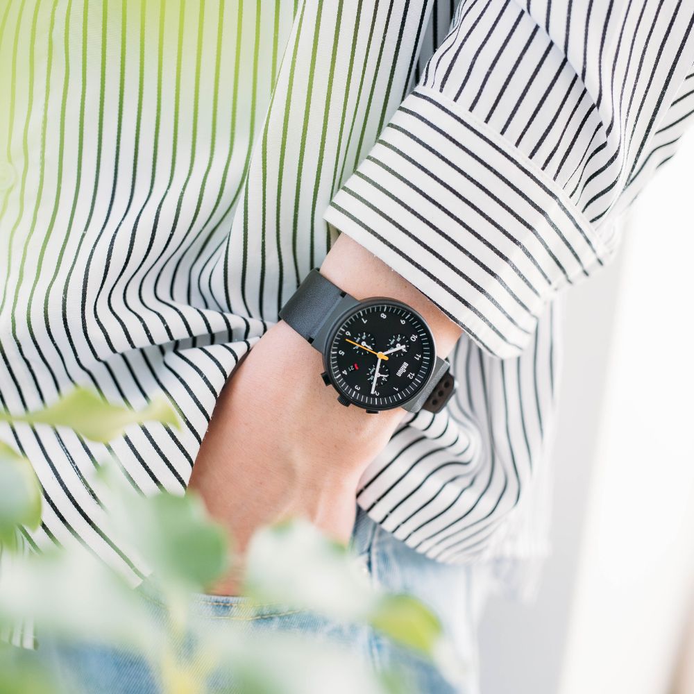 BRAUN Minimalist functional Deign BN0035BBKBKG Classic Chronograph ブラウン 腕時計 メンズ