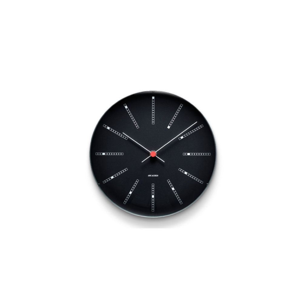 ARNE JACOBSEN Wall Clock Bankers BLACK 210mm AJ43636 アルネヤコブセン 壁掛け時計