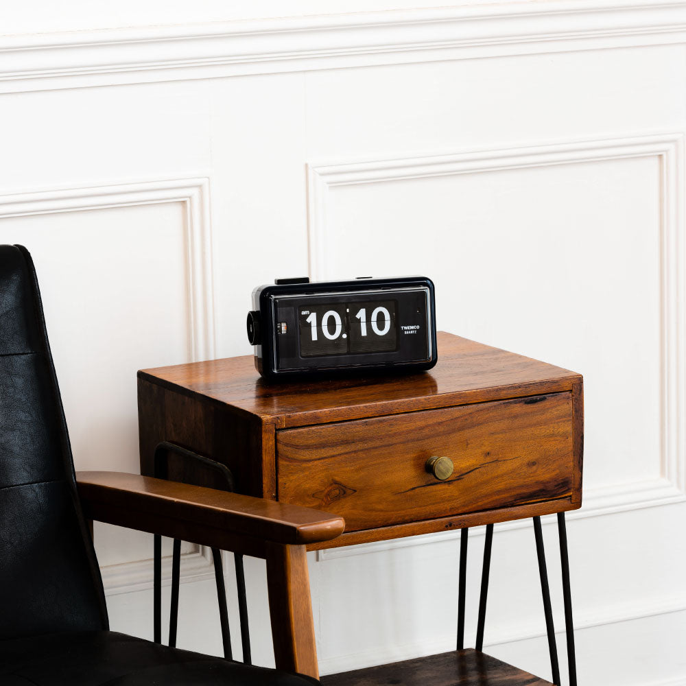 TWEMCO DESK TOP ALARM CLOCK AL-30BK トゥエンコ 置き時計