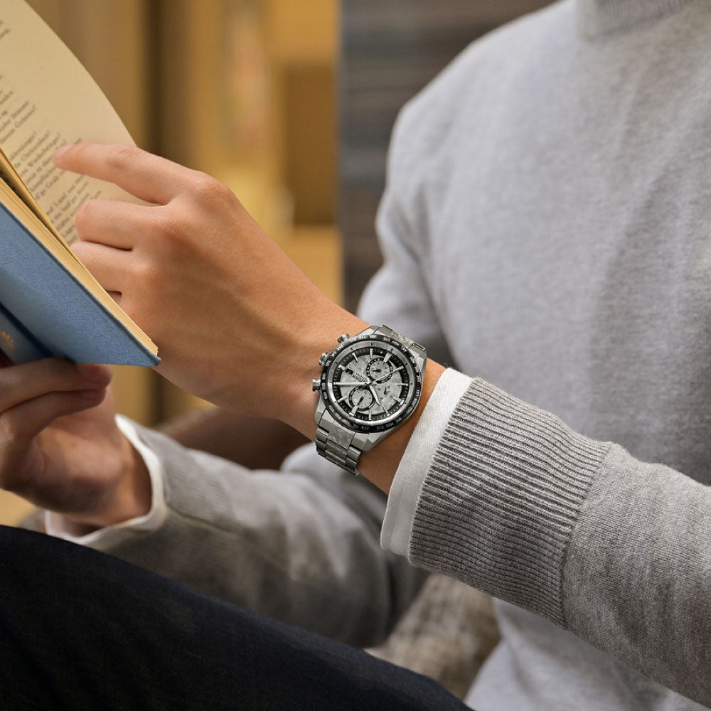 <先行予約受付中/2025年11月6日発売>CITIZEN ATTESA ACT Line AT8284-61A Platinum Shine Collection 世界限定2,500本 シチズン アテッサ プラチナシャイン 腕時計 メンズ