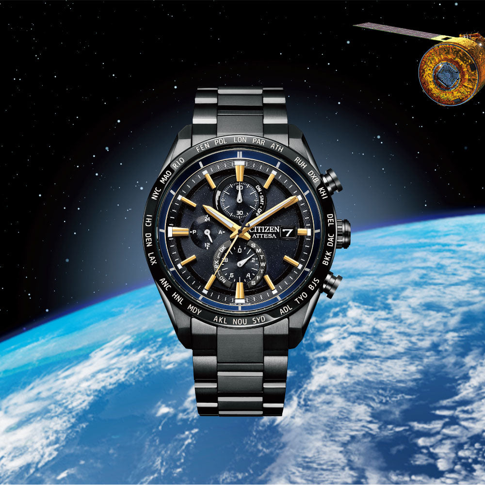 ATTESA ACT Line AT8289-67E JAXA LABEL HTV-X Limited model 世界限定1,300本 シチズン アテッサ