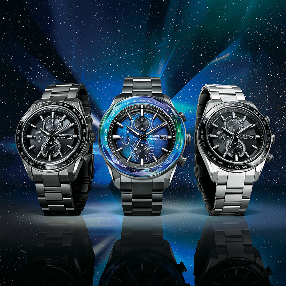 <先行予約受付中/10月2日発売>CITIZEN ATTESA ACT Line AT8295-56E ブラックチタンシリーズ アテッサ 腕時計 メンズ