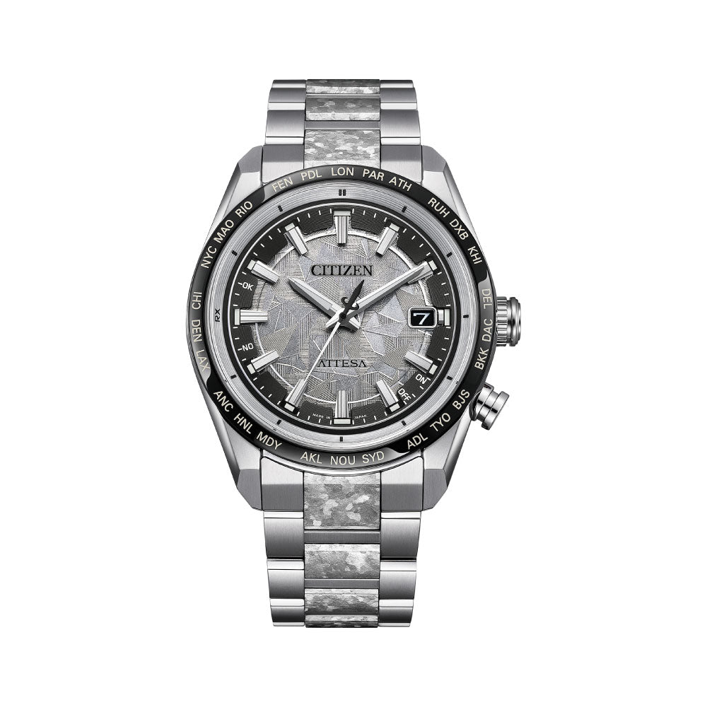 <先行予約受付中/2025年11月6日発売>CITIZEN ATTESA ACT Line CB0284-66A Platinum Shine Collection 世界限定1,400本 シチズン アテッサ プラチナシャイン 腕時計 メンズ