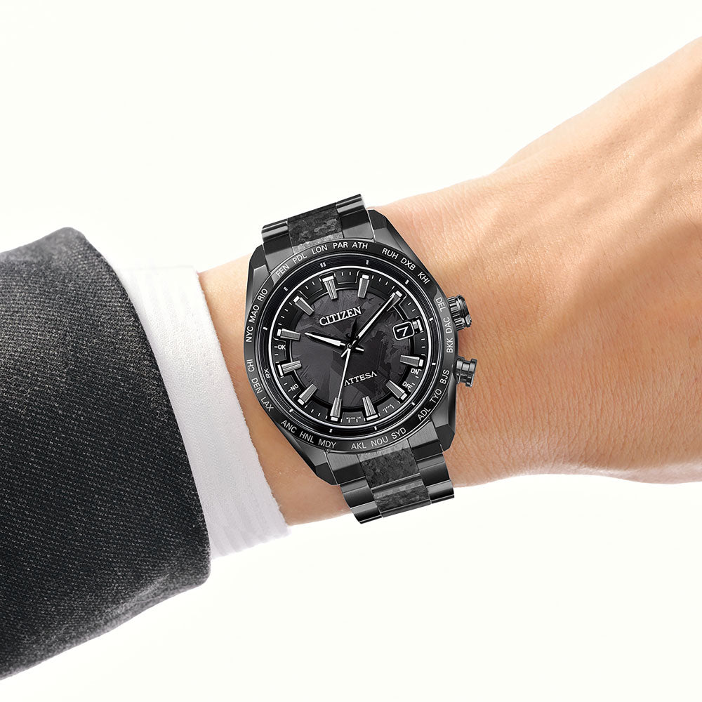 CITIZEN ATTESA ACT Line CB0285-63E HAKUTO-R コラボレーションモデル 世界限定1,900本 シチズン アテッサ HAKUTO 腕時計 メンズ