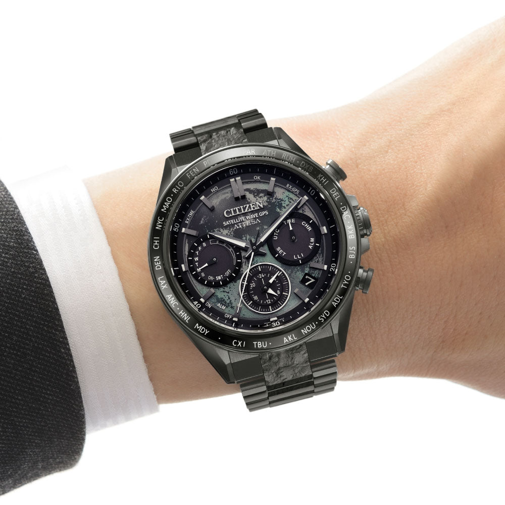 CITIZEN ATTESA アテッサ CC4065-61Y HAKUTO-R コラボレーションモデル第4弾 ACT Line F950 Limited アテッサ 腕時計 メンズ