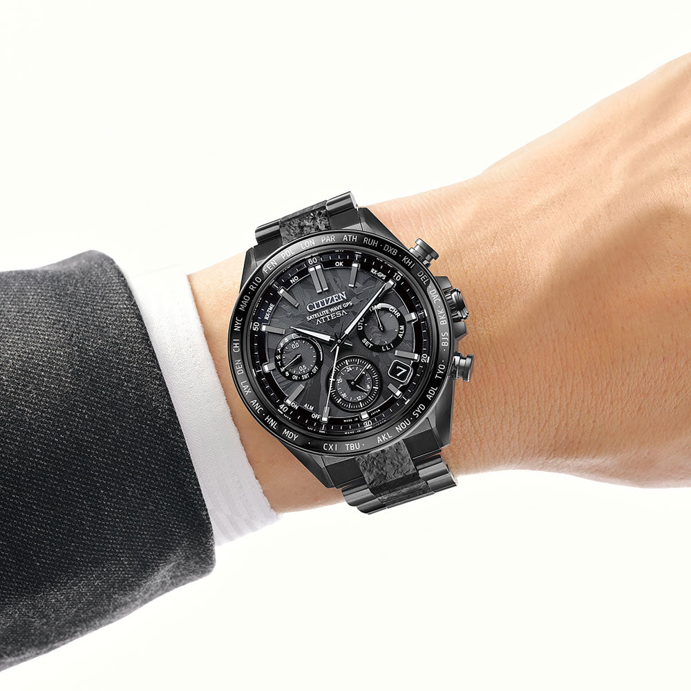 CITIZEN ATTESA ACT Line CC4067-66E HAKUTO-R コラボレーションモデル 世界限定2,300本 シチズン アテッサ HAKUTO 腕時計 メンズ