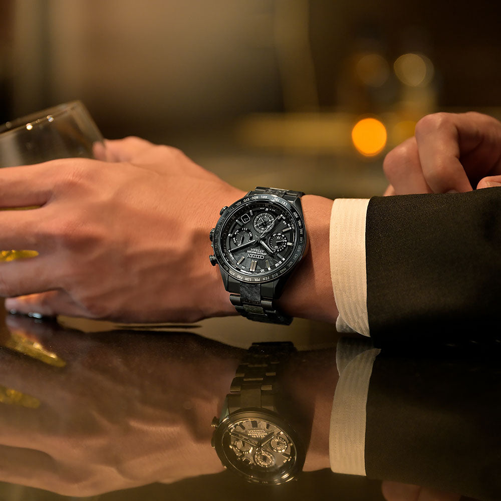 CITIZEN ATTESA ACT Line CC4067-66E HAKUTO-R コラボレーションモデル 世界限定2,300本 シチズン アテッサ HAKUTO 腕時計 メンズ