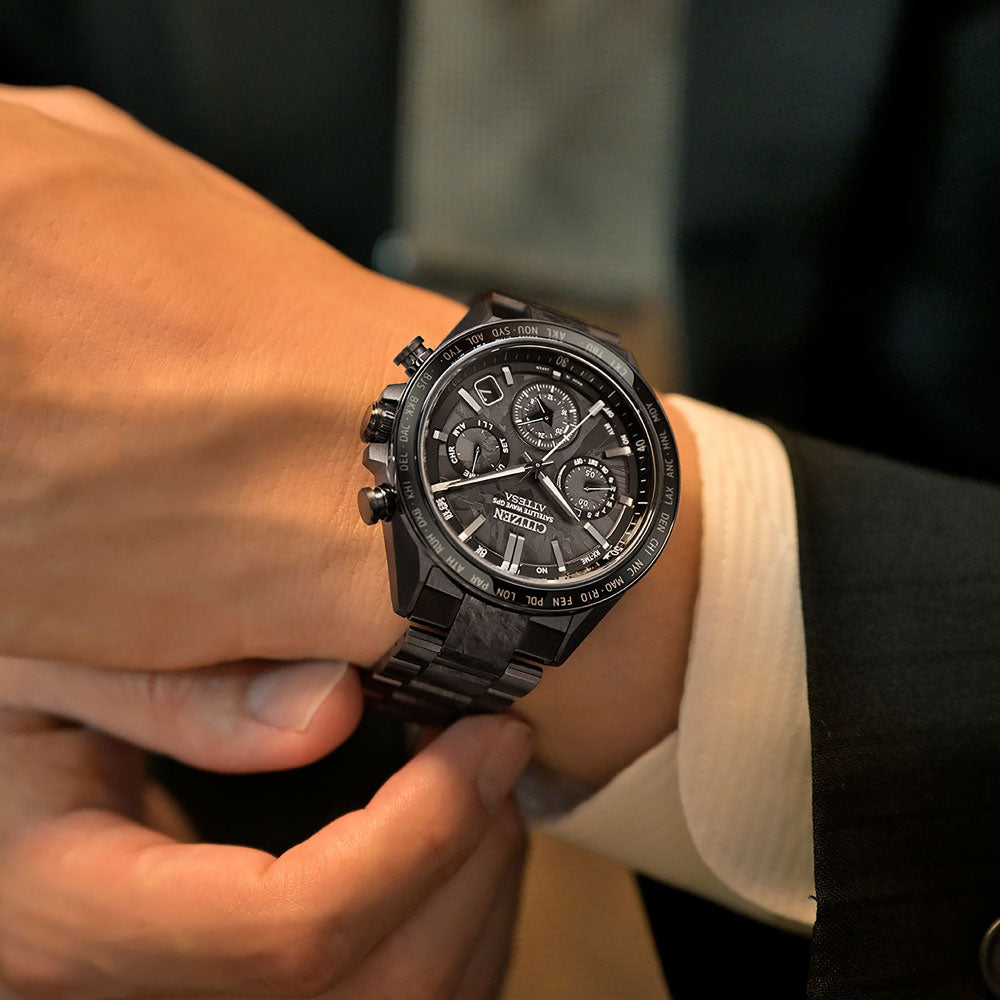 CITIZEN ATTESA ACT Line CC4067-66E HAKUTO-R コラボレーションモデル 世界限定2,300本 シチズン アテッサ HAKUTO 腕時計 メンズ