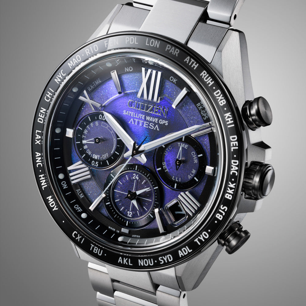 <先行予約受付中/6月5日発売> CITIZEN ATTESA ACT Line UNITE with BLUE CC4075-50L エコ・ドライブ GPS衛星電波時計 世界限定2,400本 シチズン アテッサ