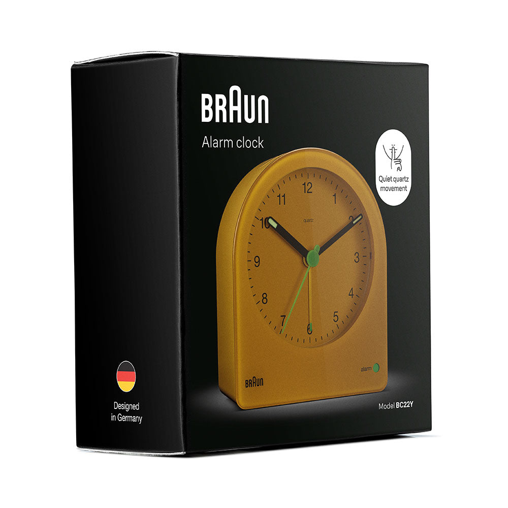 BRAUN Analog Alarm Clock BC22Y ブラウン 置き時計 クロック