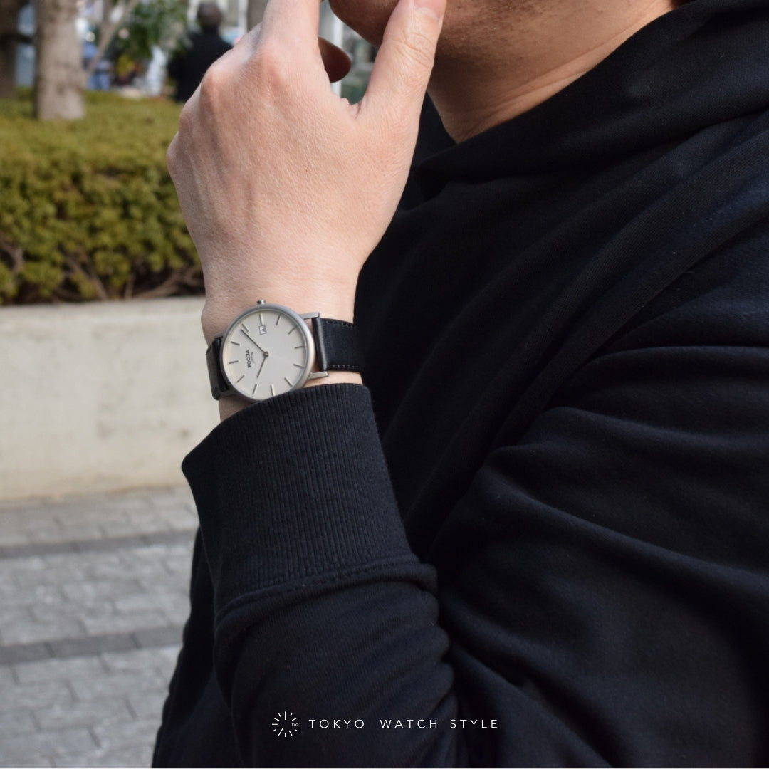 BOCCIA TITANIUM Slim Collection 3637-02 ボッチア 腕時計 メンズ