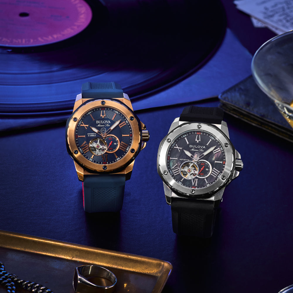 <先行予約受付中 / 2025年11月6日発売> BULOVA 150周年記念 日本限定モデル Marine Star 98A332 ブローバ 腕時計 メンズ