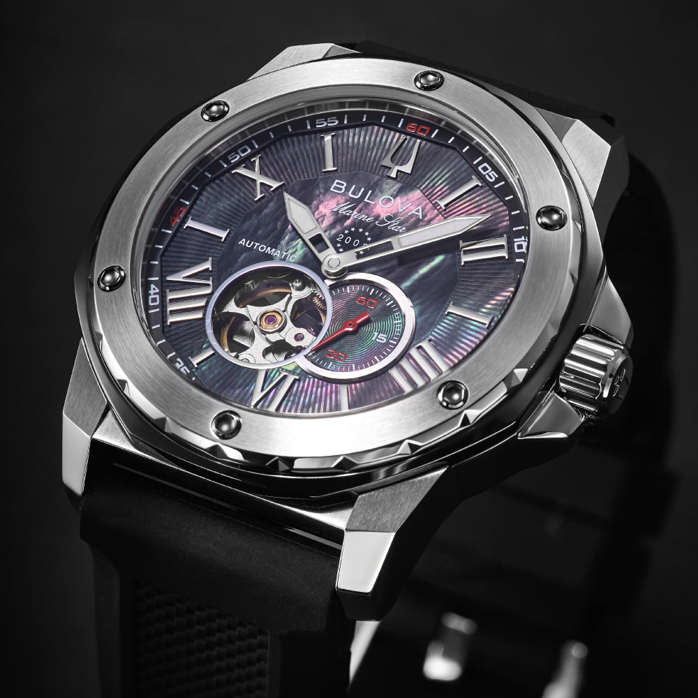 <先行予約受付中 / 2025年11月6日発売> BULOVA 150周年記念 日本限定モデル Marine Star 98A332 ブローバ 腕時計 メンズ