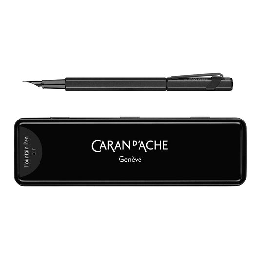 Caran d'Ache カランダッシュ ブラックエディション 849 万年筆ブラックコード