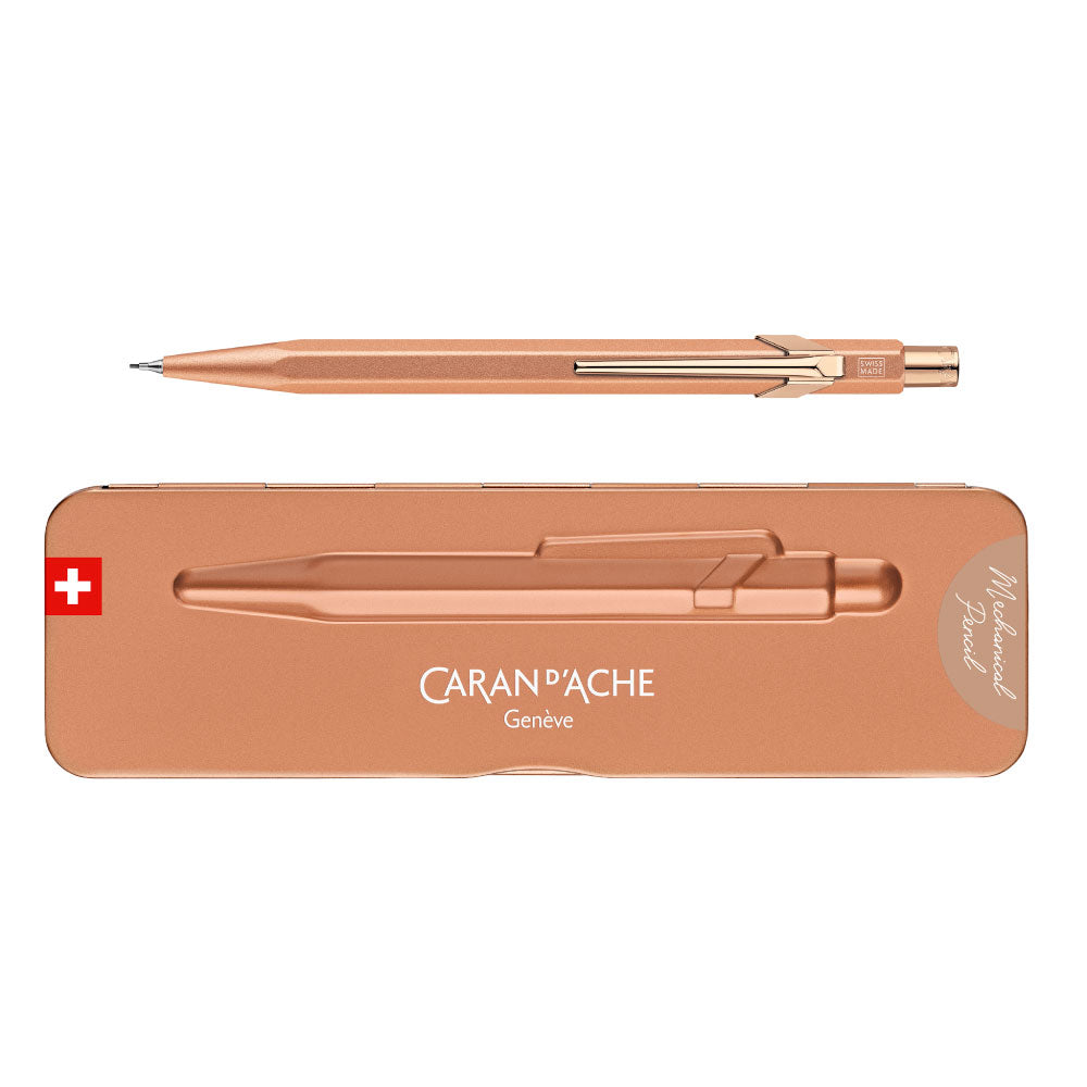 Caran d'Ache  849 カランダッシュ Premium Line ブリュットロゼ メカニカルペンシル 0.5mm